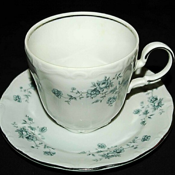 Johann Haviland Bavaria Coffee Tea Cup and Saucer German Made - Picture 1 of 6